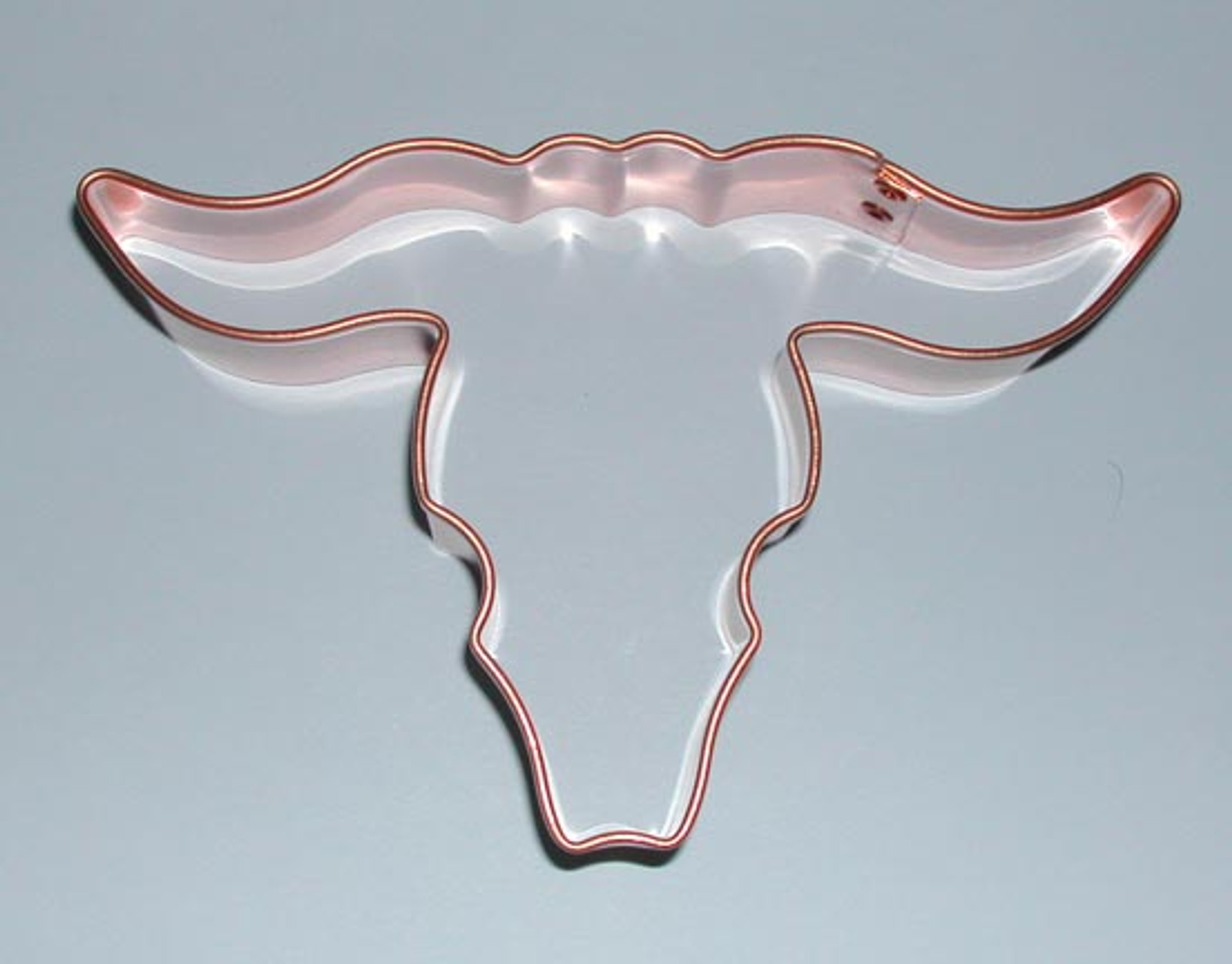 Cow Skull Ecrandal Handmade Copper Cookie Cutters 